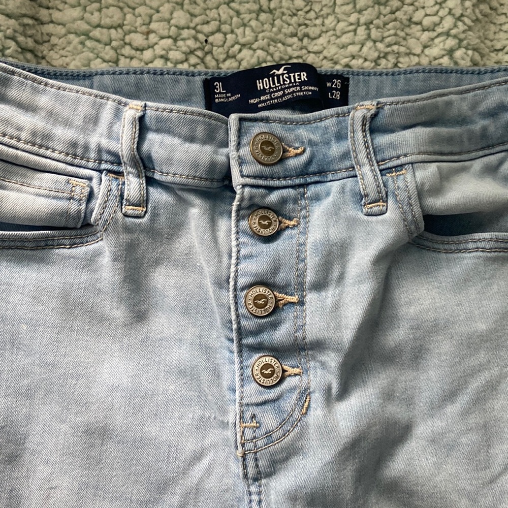 Hollister Button Fly Jeggings